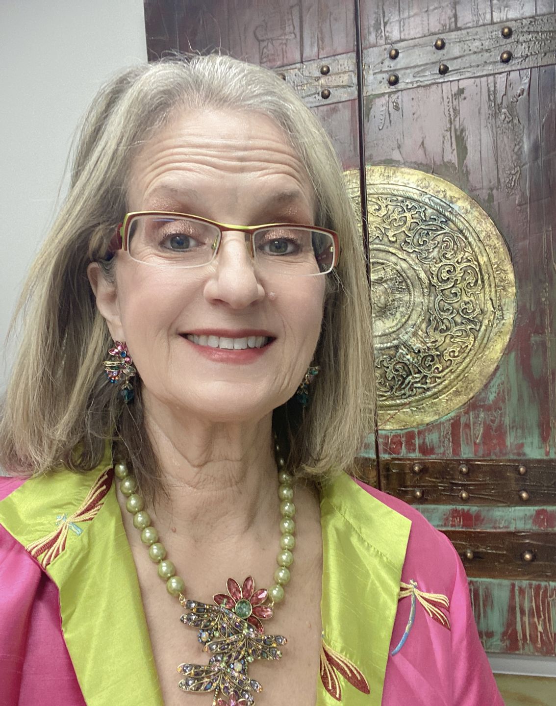 Customer photo review of HEIDI DAUS®"Heidi's Signature Damoiselle" Reversible Dragonfly Jacket