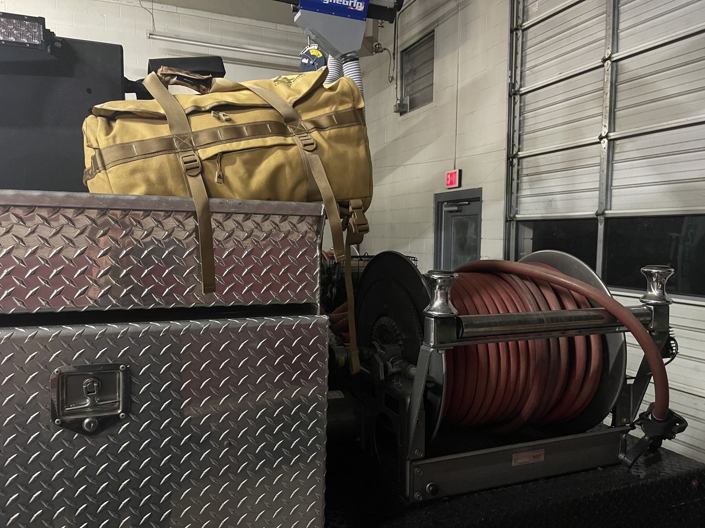 Customer photo review of The Burro Duffel
