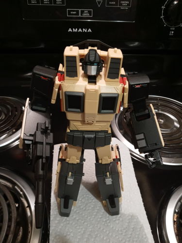 Customer photo review of Moon Studio MS-06 MS06 Cool Peak, Radiatron (Not G1 Seizan, Raiden ) 21cm / 8.3"