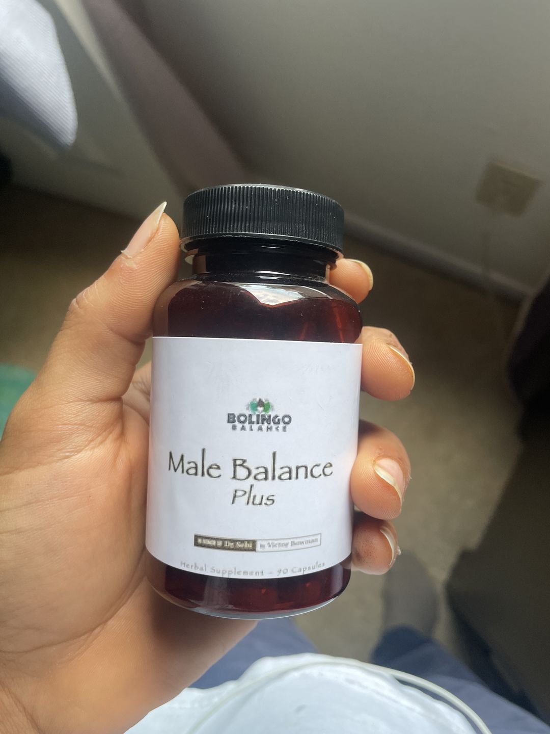 Customer photo review of Male Balance Plus