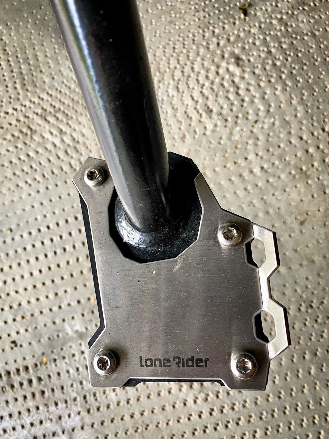 Customer photo review of Side Stand Foot Extension BMW R1200 GS Adventure / BMW R1250 GS Adventure