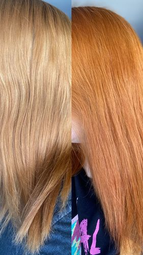 Reseña con foto de un cliente sobre Henna Jamila BAQ (Premium)