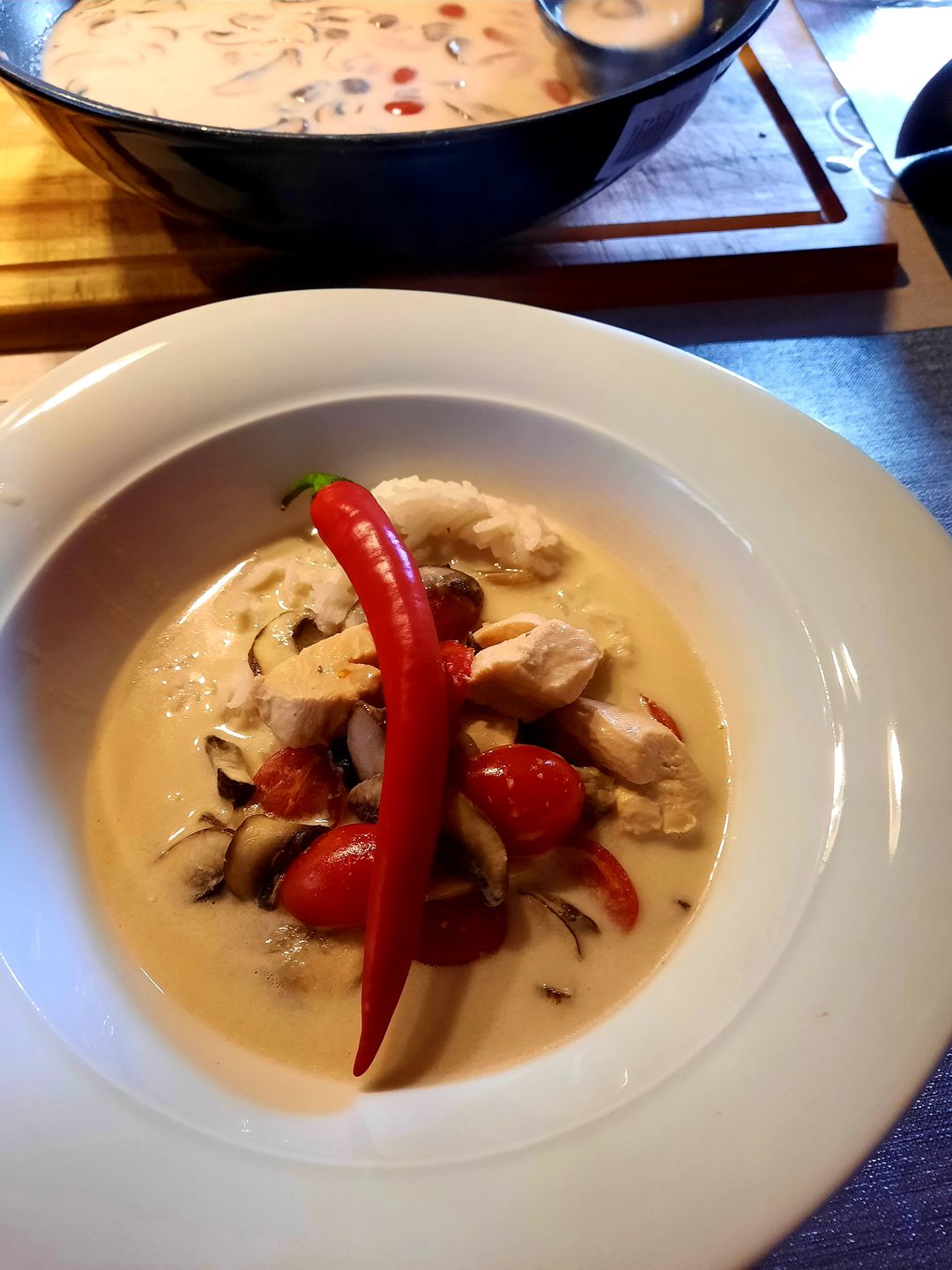 Customer photo review of Tom Kha Sparpackung (für 3-4 Portionen) mit 400ml Kokosmilch