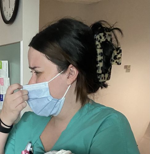 Customer photo review of XXL Dreamy Claw Clip