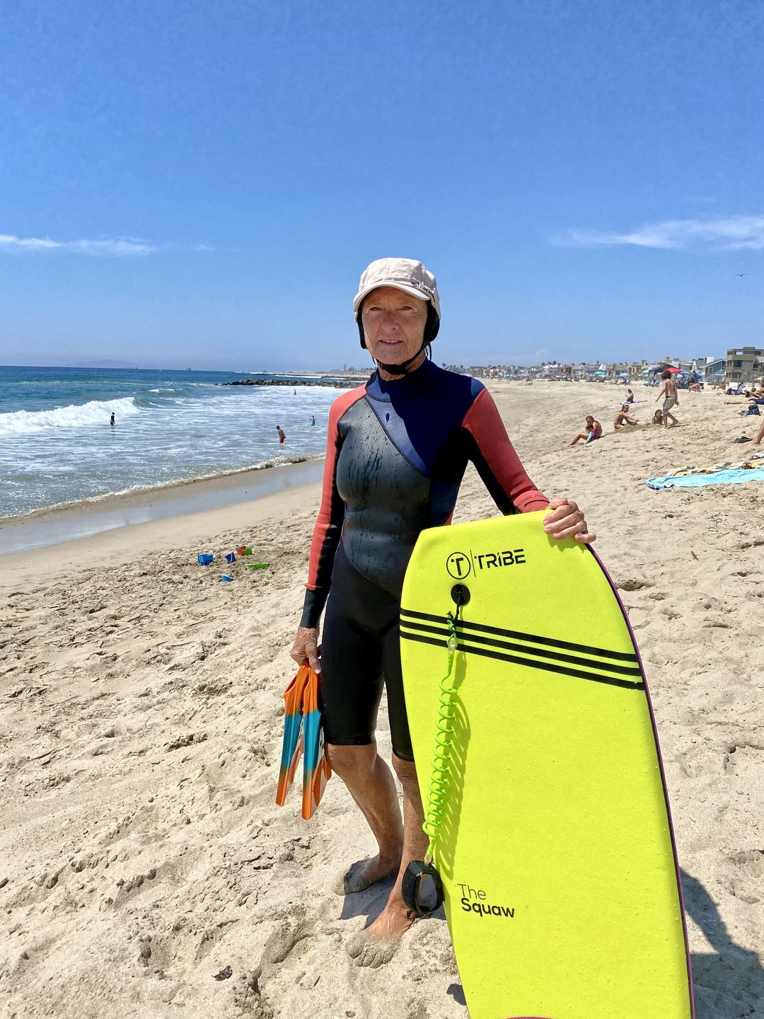 Customer photo review of Women's Limestone Neoprene Wetsuit Springsuit 3/2mm | Coral