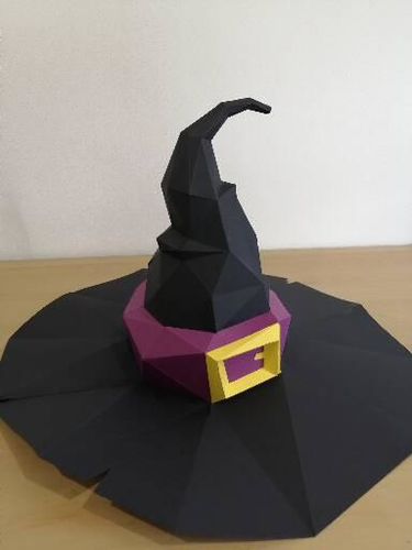 Customer photo review of Patrons Chapeau sorcière (pdf)