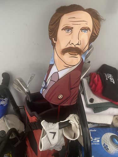 Customer photo review of ANCHORMAN HEADCOVER