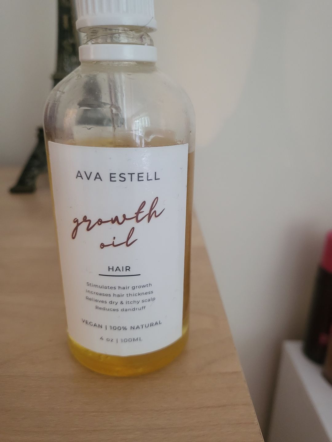 Customer photo review of Hair Growth Oil