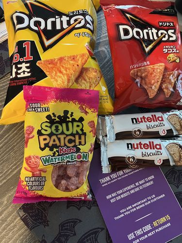 Customer photo review of Nutella biscuits small pack