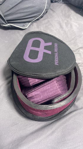 Customer photo review of Personal Record Heavy Duty Premium Straps-PR902- Purple
