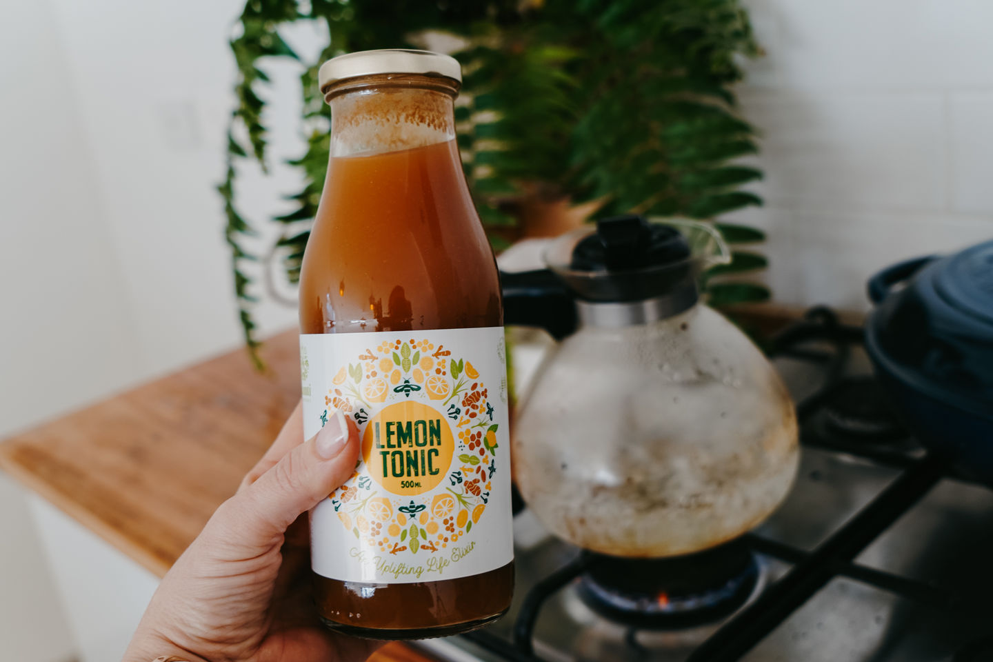Customer photo review of Lemon Tonic - Uplifting Life Elixir