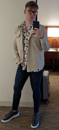 Customer photo review of Luiz X in Grey