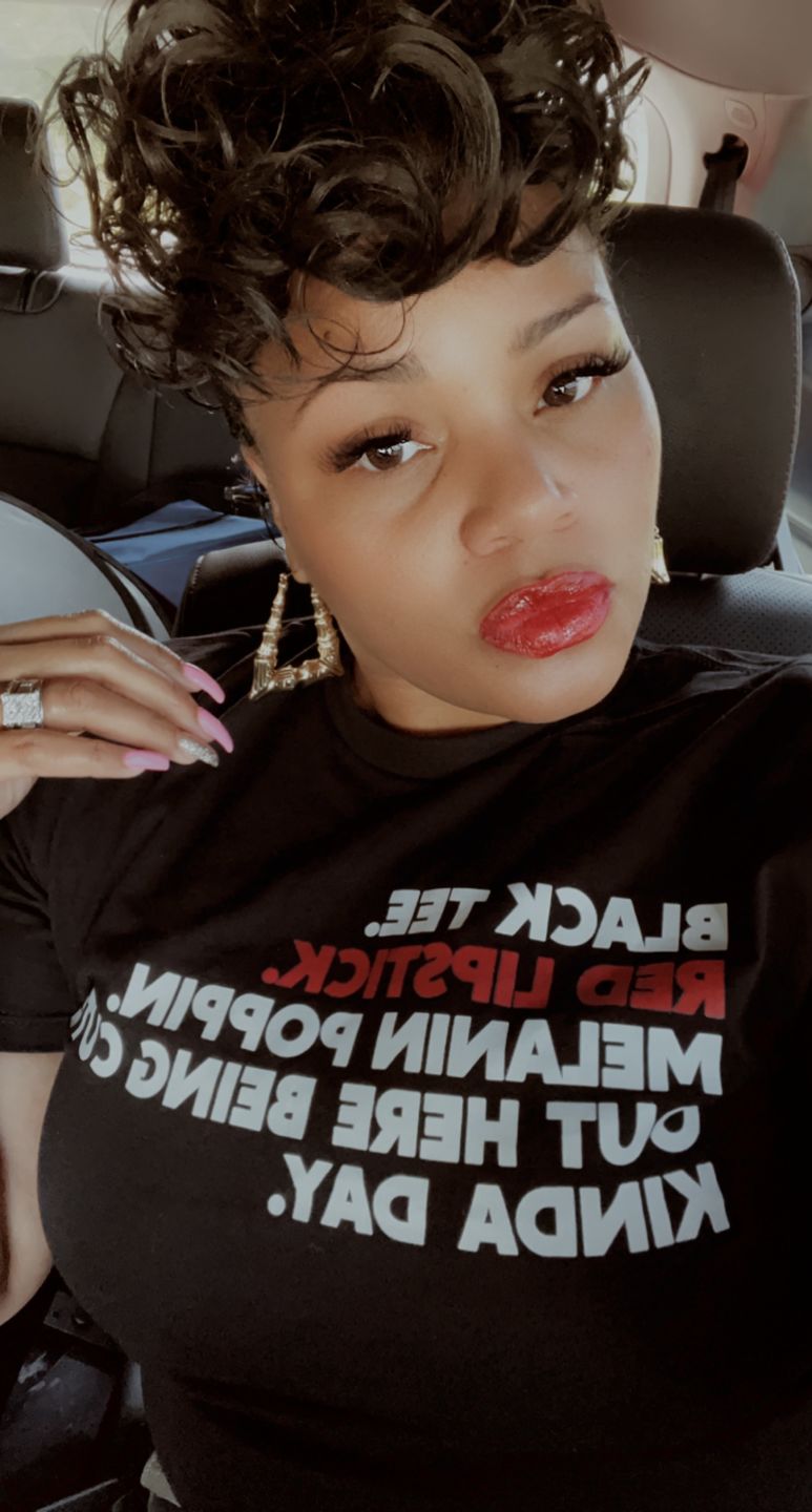 Customer photo review of Out Here Being Cute