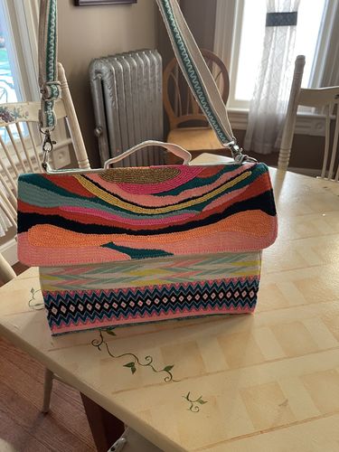 Customer photo review of Daphne Embellished Laptop Bag