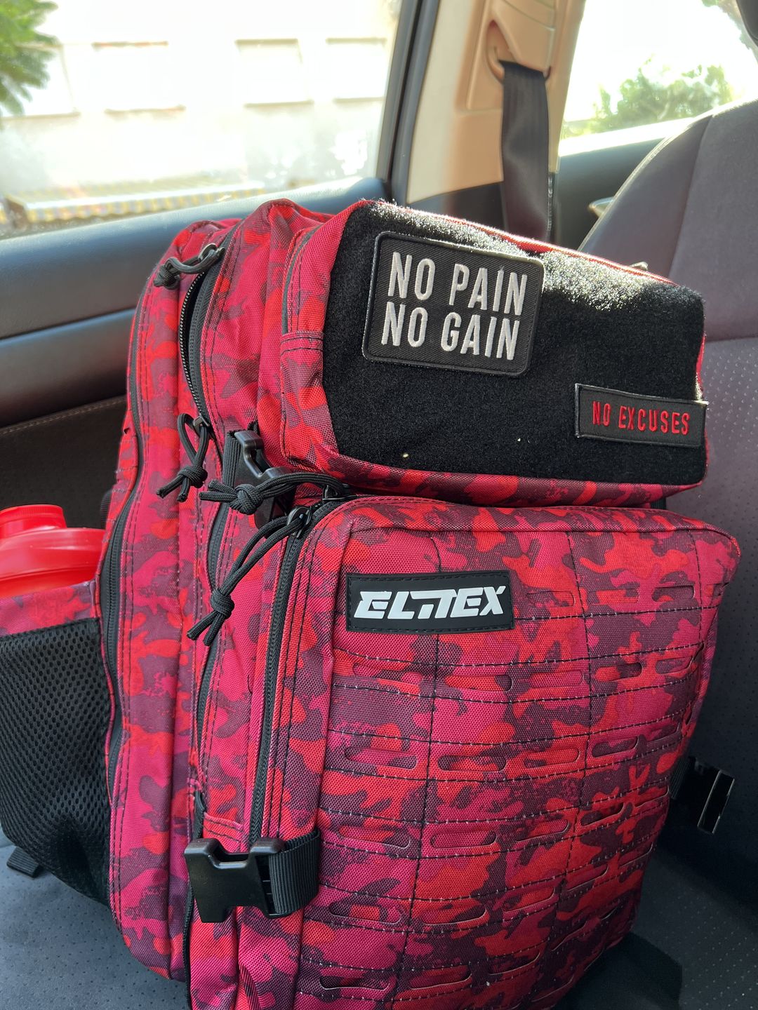 Customer photo review of Parche NO PAIN NO GAIN