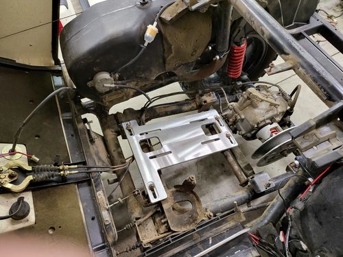 Customer photo review of Yamaha G2/G8/G9/G11/G14 GX390/GX420 Clone Conversion Motor Mount