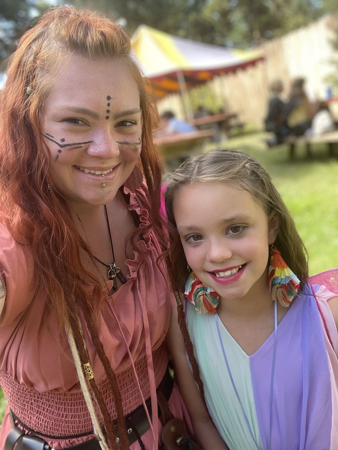 Customer photo review of Dark Red  - (1 pack of 5 Dreads)