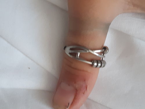 Customer photo review of Anneau de Fidget Soulagement de l'Anxiété