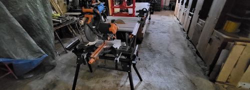 Customer photo review of Support universel Evolution pour Scie à onglet