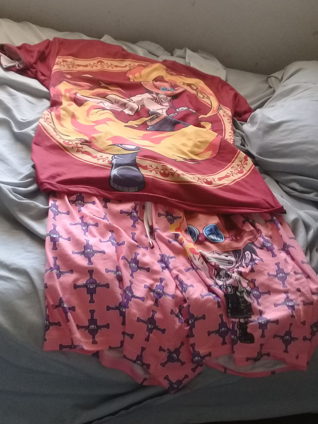 Customer photo review of Playera Pijama One Piece Nakama Oficial