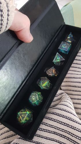 Customer photo review of Spacebreaker ornament psychodelic