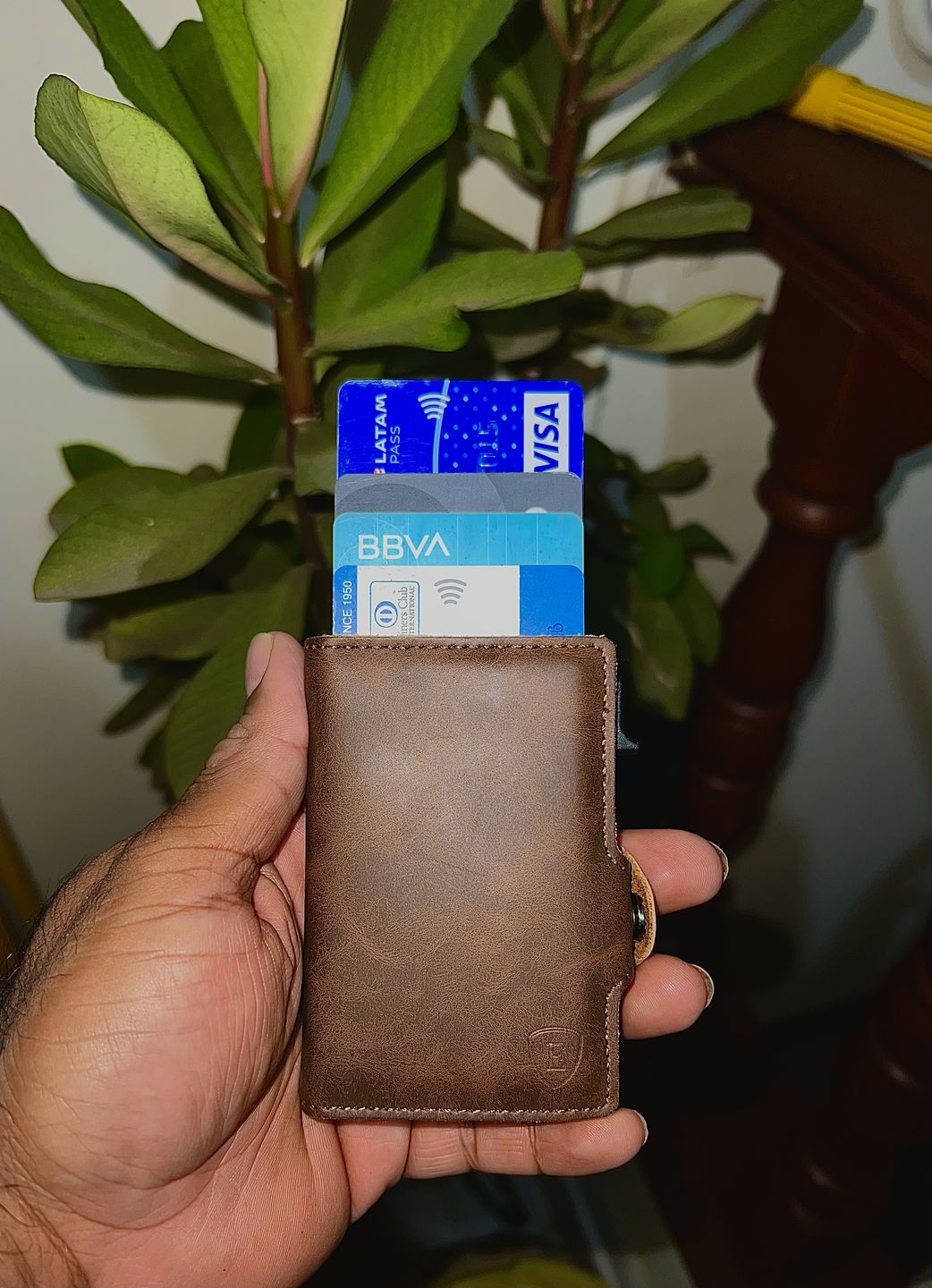 Customer photo review of E-DARK BROWN