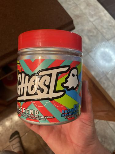 Customer photo review of GHOST LEGEND PRE-WORKOUT