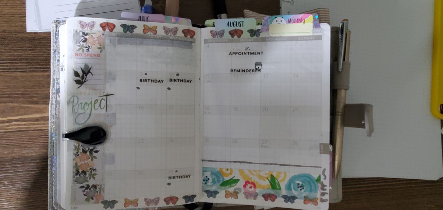 Customer photo review of Overstock Sale! - A6 2022 Weekly Planner - 52gsm Tomoe River Paper