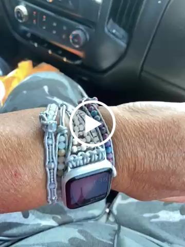 Customer video review of Healing Turquoise Protection Apple Watch Strap