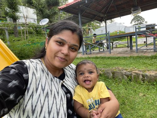 Customer photo review of Black and White Ikat Straight Cut Dress with Coat