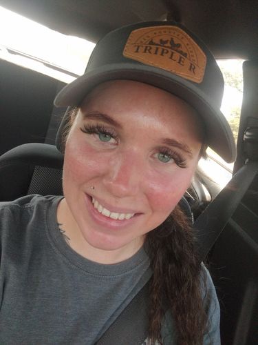 Customer photo review of Richardson 112 Custom Leather Patch Hat