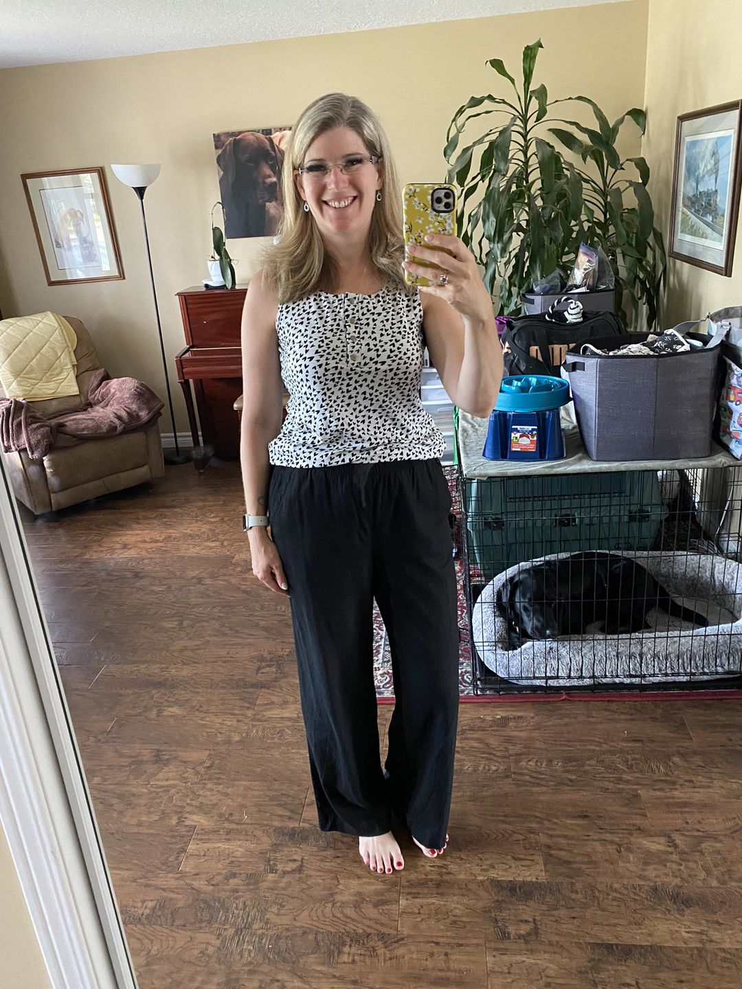 Customer photo review of *Freshly Baked* Henley Tank