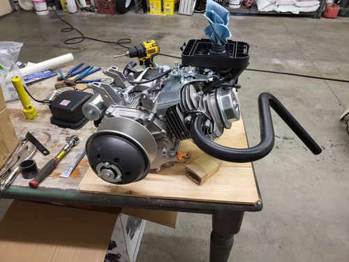 Customer photo review of 7" Low-Profile Primary Drive Clutch (780)