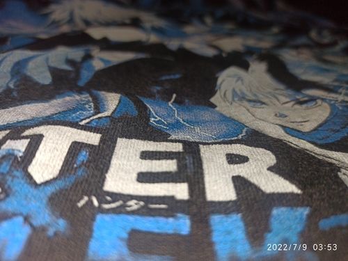 Customer photo review of Harajuku Style Vintage Washed Hunted x Hunter Oversized Tees