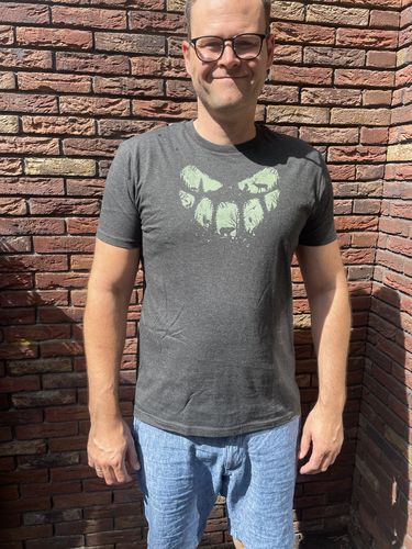 Customer photo review of NATURE SMILE GREEN - Bio Herren Shirt