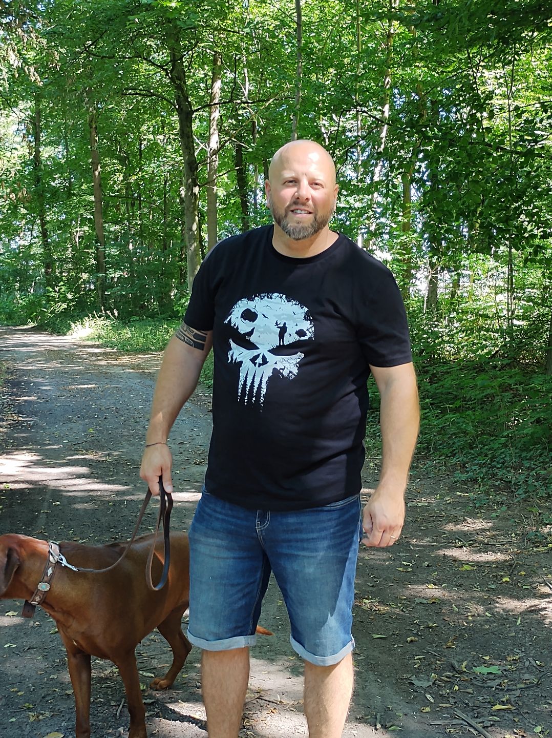 Customer photo review of Nature Skull - Bio Herren Shirt