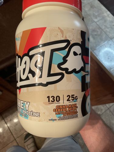 Customer photo review of GHOST - PREMIUM WHEY PROTEIN
