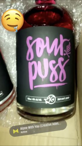 Customer photo review of SOUR PUSS GRAPE