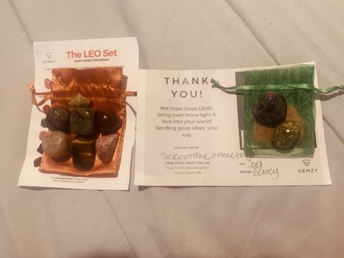 Customer photo review of The Leo Set- Main Character Energy☀️