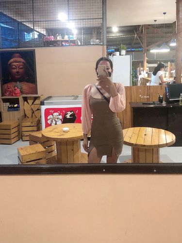 Customer photo review of BSCO WILLEN DRESS BODYCON MESH