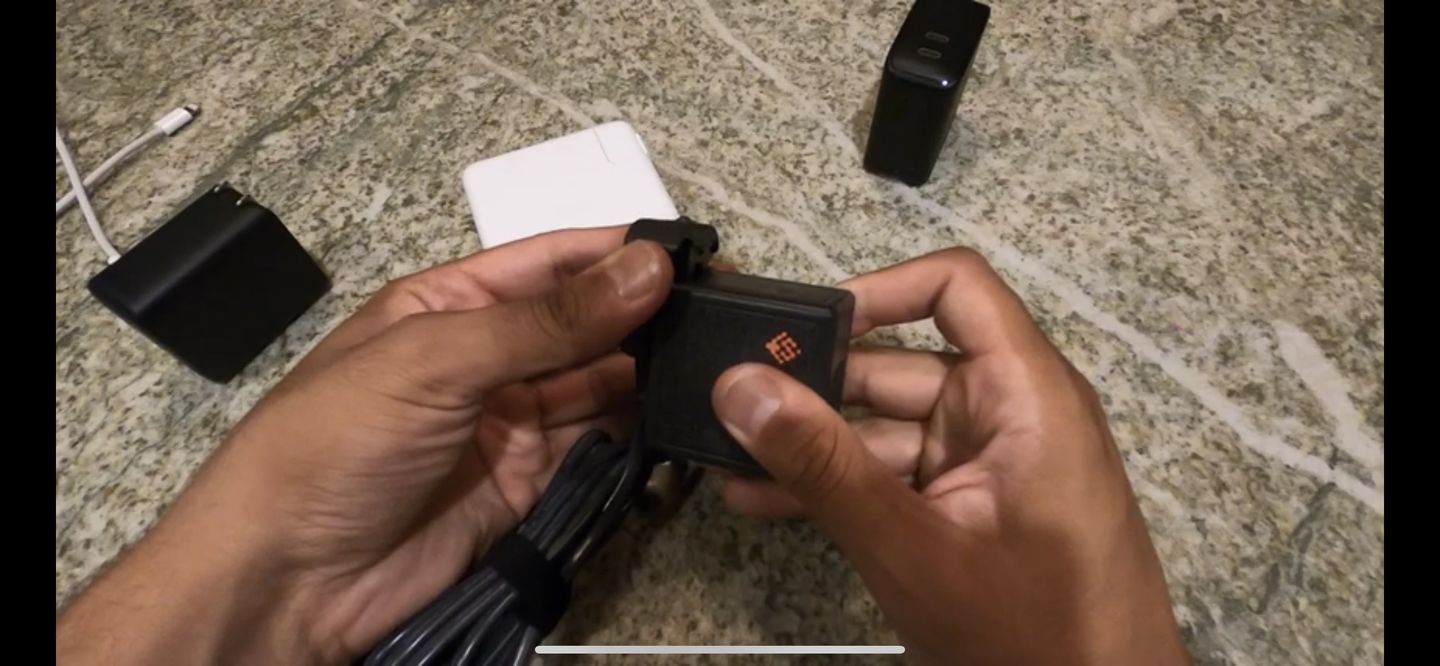 Customer photo review of Universal Power Extension Cord