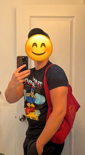 Customer photo review of SAFC Gym Bag, Red