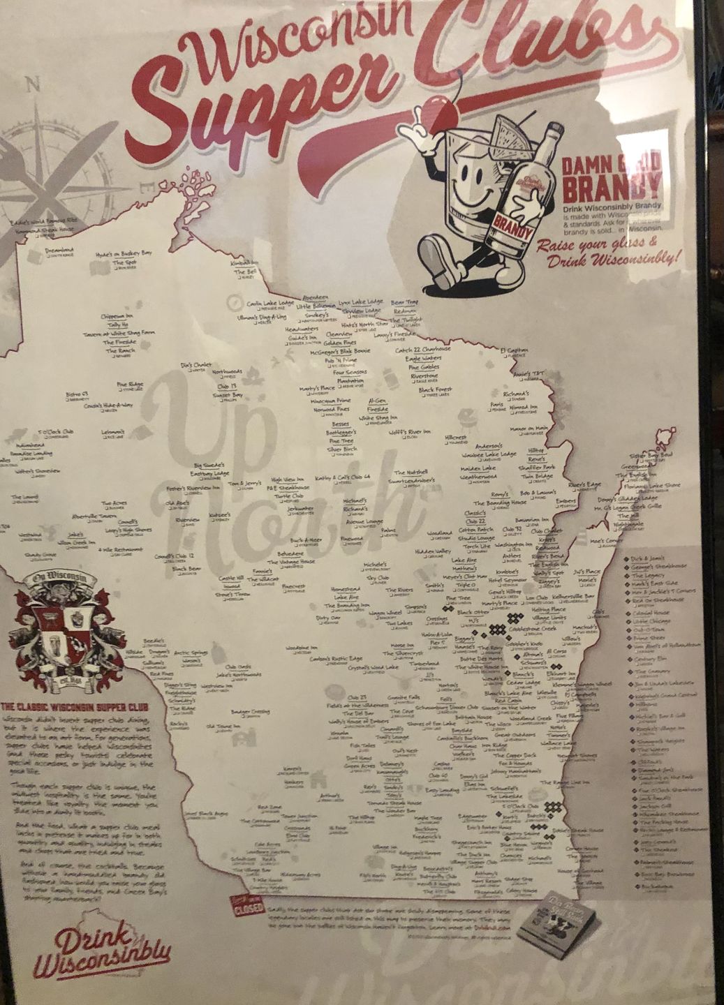 Customer photo review of Wisconsin Supper Clubs Poster