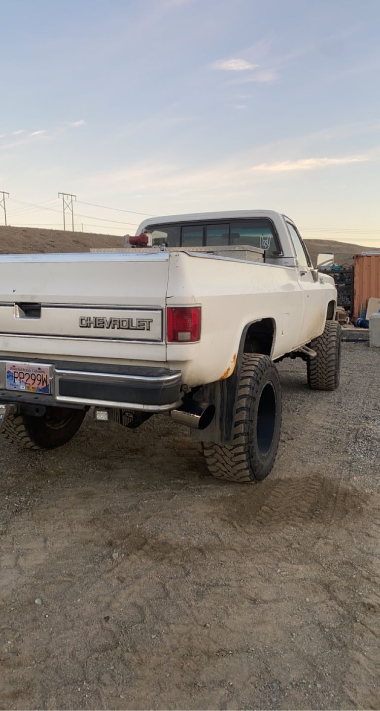 Customer photo review of Universal 4 to 6" Dirty Stainless Exhaust Tip (DDC-EXH-A055)