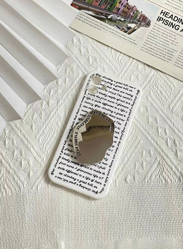 Customer photo review of Stay Simple iPhone Case