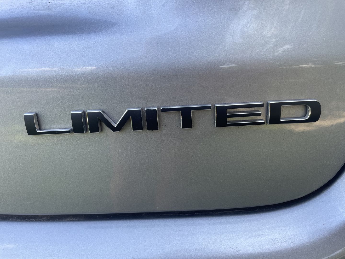 Customer photo review of LIMITED Custom Color Emblem Overlay Decal Sticker