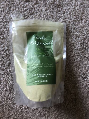 Emily A. review of Qasil Powder for Hair and Skin, Organic Qasil Powder, Qasil Powder for Face, Pack of 1, 70gm image 1 out of 1