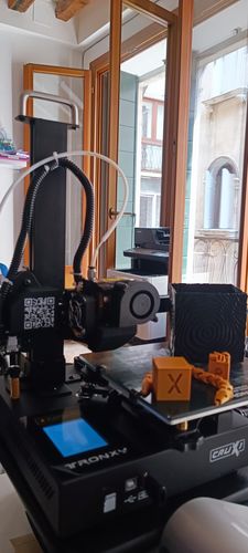 Customer photo review of CRUX 1 Mini 3D printer 180*180*180mm Fast Assembly Direct Drive Portable Desktop 3D Printer