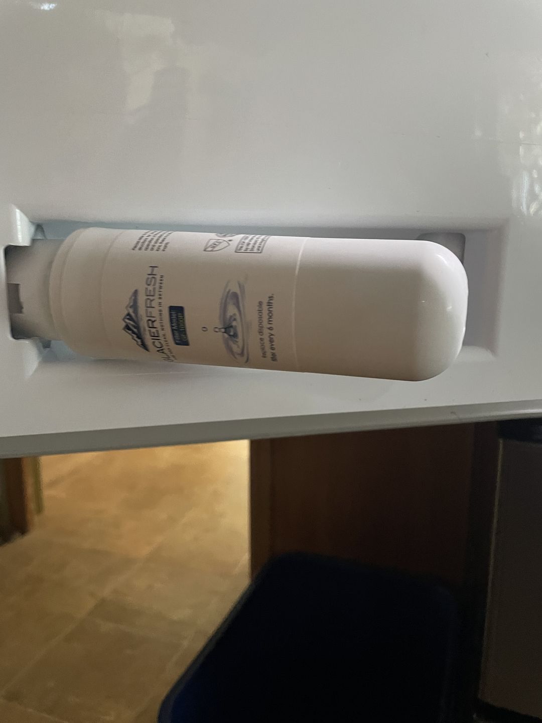 Customer photo review of Glacier Fresh Replacement for LT1000P, ADQ747935 Refrigerator Water Filter