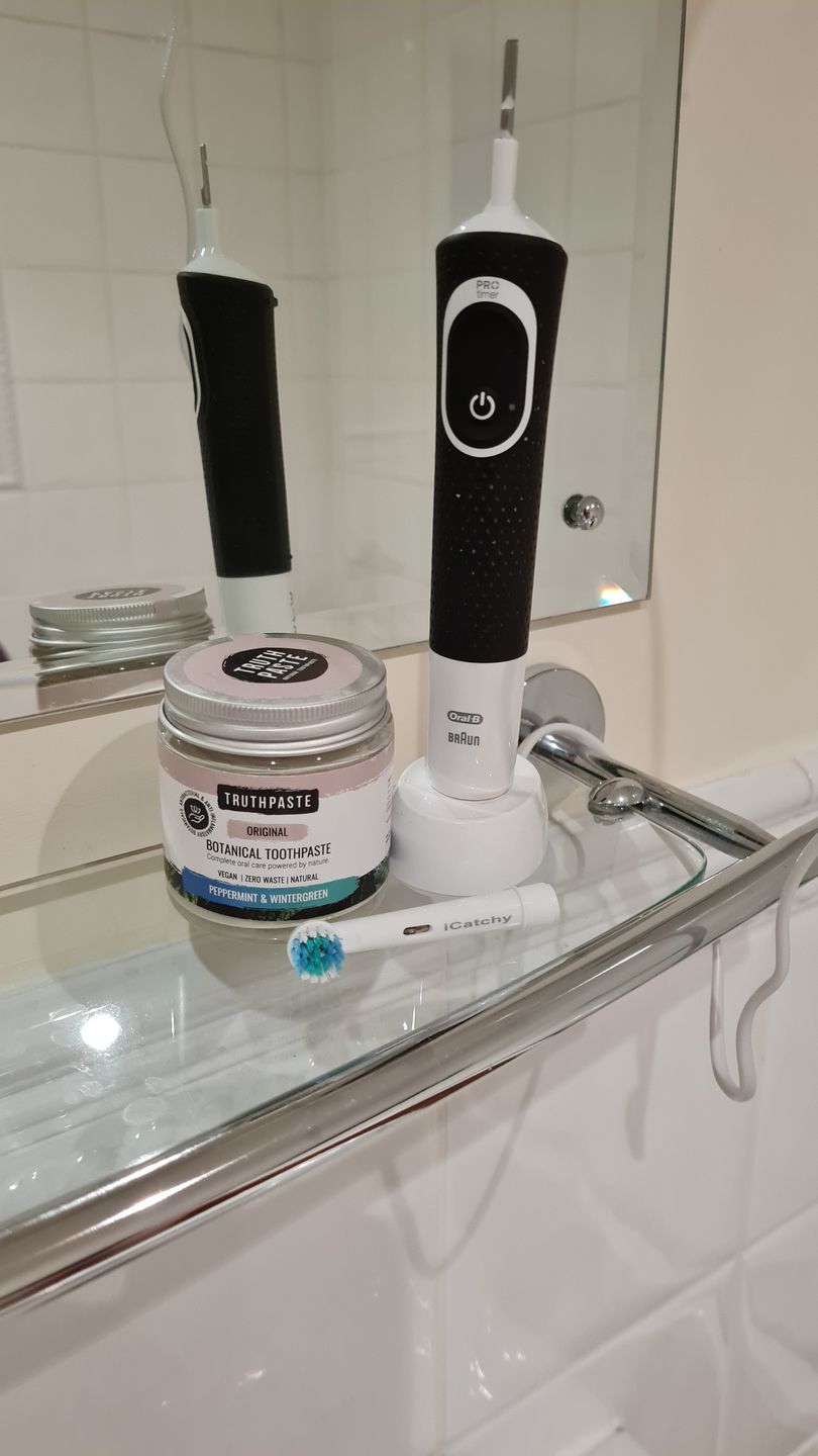 Customer photo review of Mineral Toothpaste Powder - Spearmint
